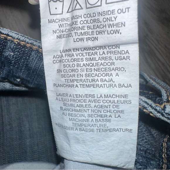 💝Wrangler Aura for Women Midi Denim Skirt Back Slit Size 6 x 32 - Picture 9 of 10